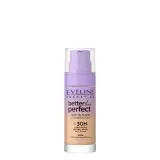 Тональный крем Eveline Cosmetics Better Than Perfect Stay In Place стойкий, натуральный финиш, оттенок 04 Natural Beige, 30 мл — фото 1