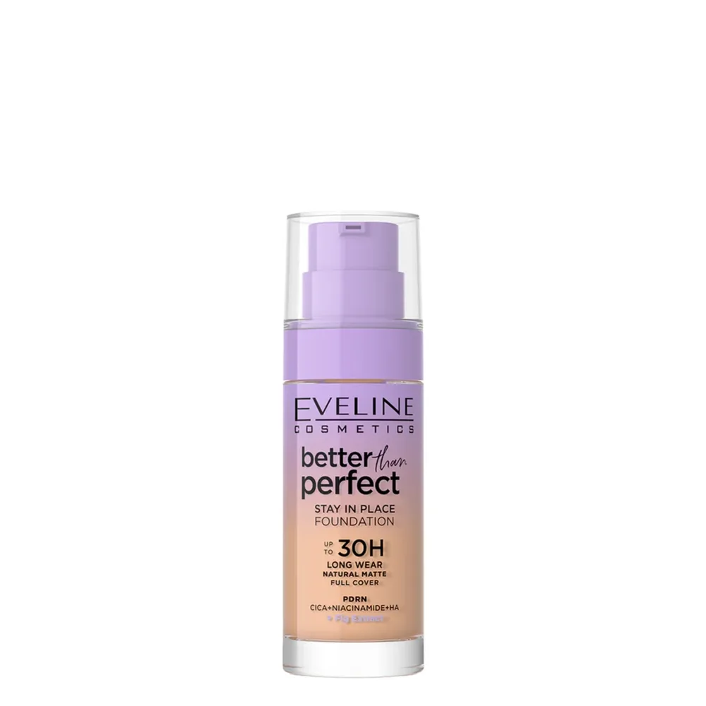 Тональный крем Eveline Cosmetics Better Than Perfect Stay In Place стойкий, матовый финиш, оттенок 05, 30 мл