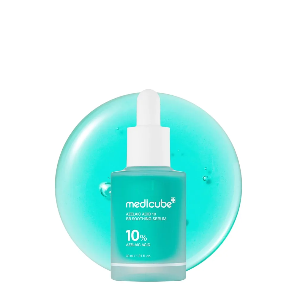 Сыворотка для лица Medicube Azelaic Acid 10 BB Soothing Serum успокаивающая, с азелаиновой кислотой и ниацинамидом, 30 мл