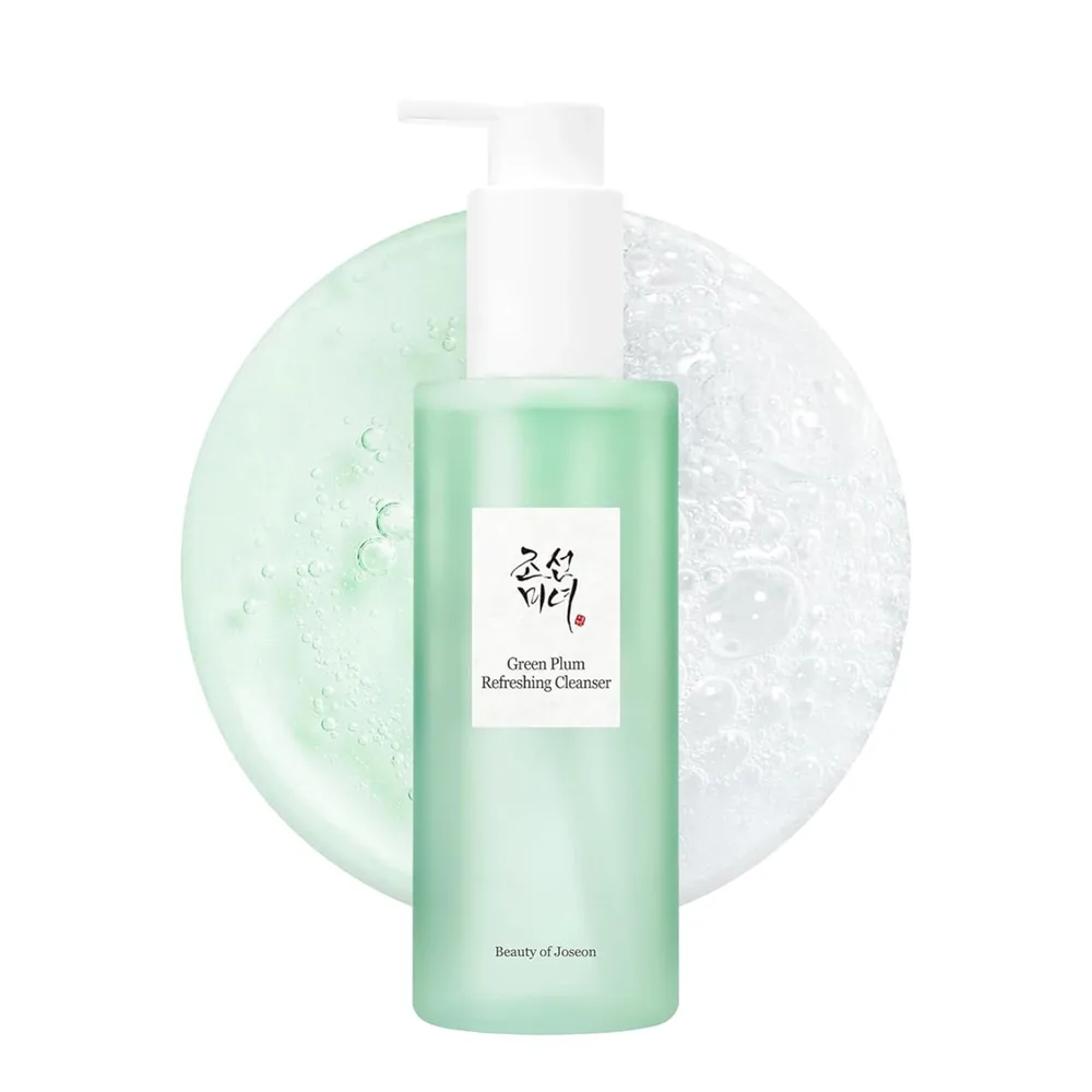 Гель для умывания Beauty of Joseon Green Plum Refreshing Cleanser освежающий, с зелёной сливой, 200 мл