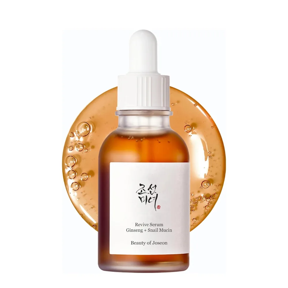 Сыворотка для лица Beauty of Joseon Ginseng Revive Serum + Snail Mucin восстанавливающая, для зрелой кожи, 60 мл