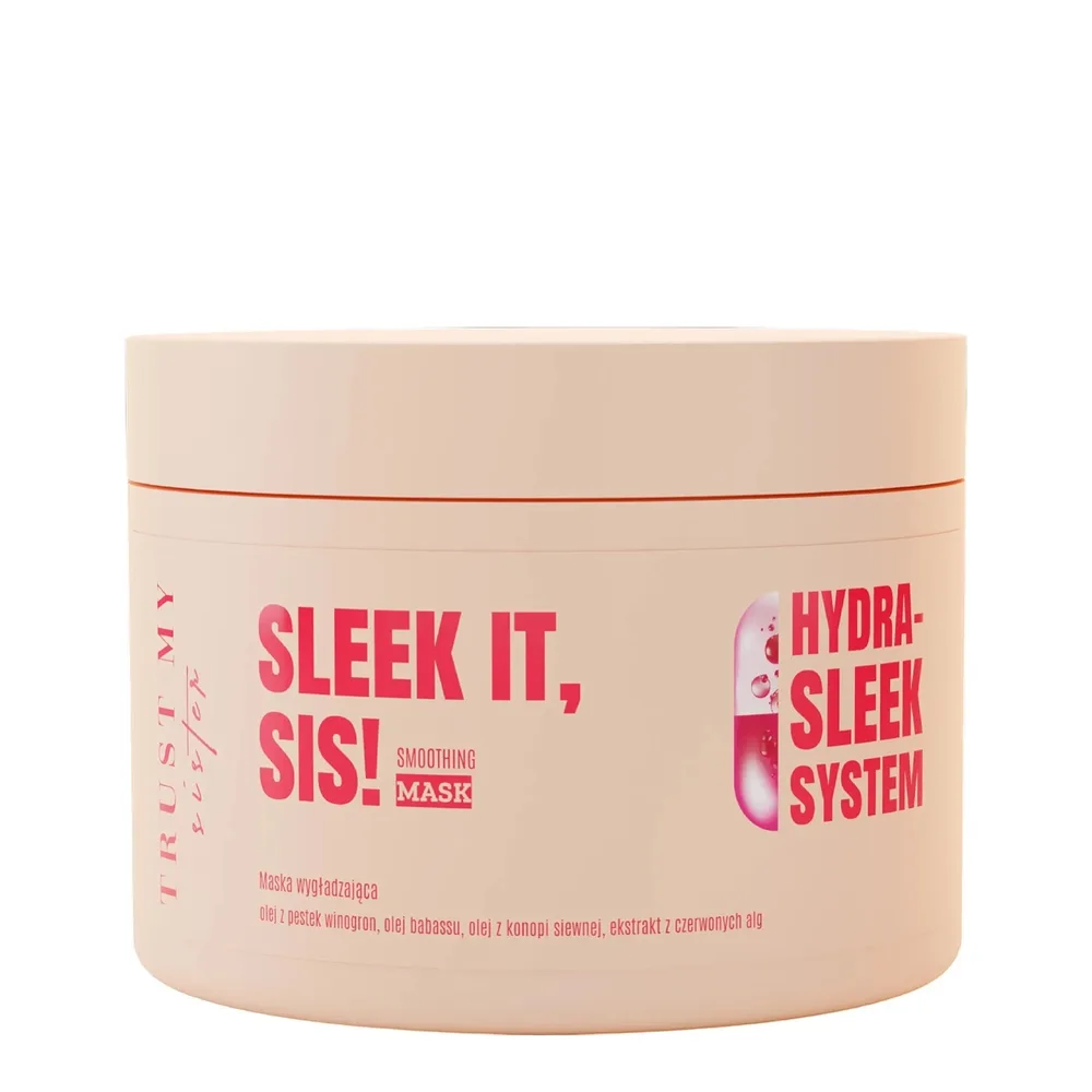 Маска для волос Trust My Sister Sleek It Smoothing Mask разглаживающая для непослушных волос, 180 мл