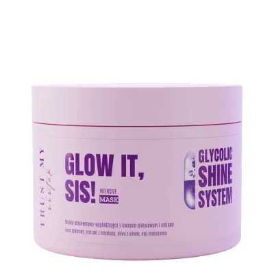 Маска для волос Trust My Sister Glow It Intensive Mask с гликолевой кислотой и маслами, 180 мл