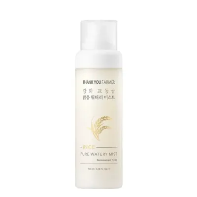 Мист для лица Thank You Farmer Rice Pure Watery Mist увлажняющий, освежающий, с церамидами и экстрактом риса, 100 мл