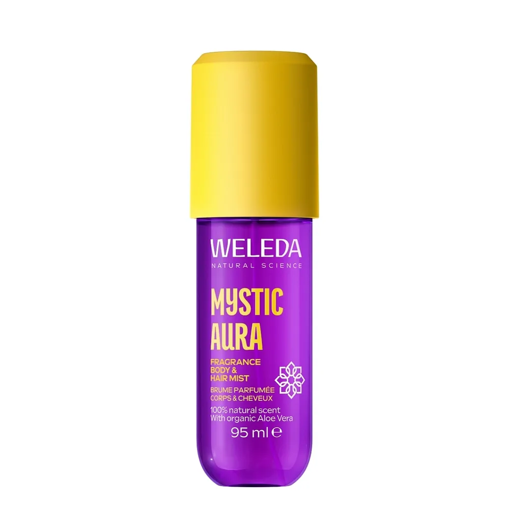 Дымка для тела и волос Weleda Mystic Aura ароматическая, с соком алоэ, 95 мл