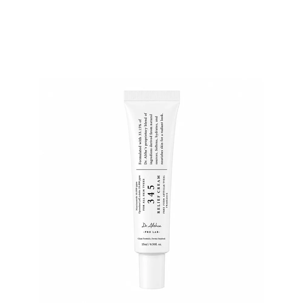 Крем для лица Dr.Althea 345 Relief Cream восстанавливающий успокаивающий, для чувствительной кожи, 15 мл