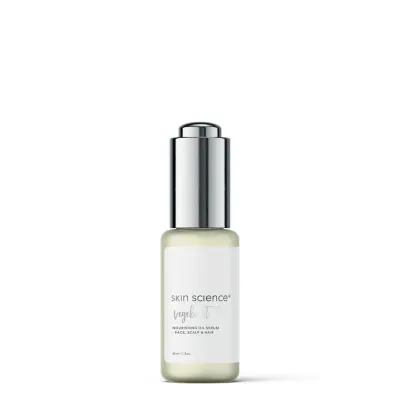 Сыворотка масляная Skin Science VegeBoost для лица, кожи головы и волос питательная, с маслом виноградной косточки, 30 г