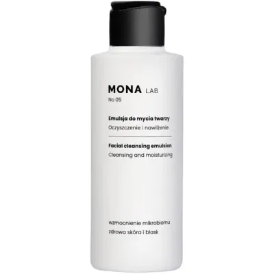 Эмульсия для умывания MONA lab очищающая увлажняющая, для сухой и чувствительной кожи, 150 мл