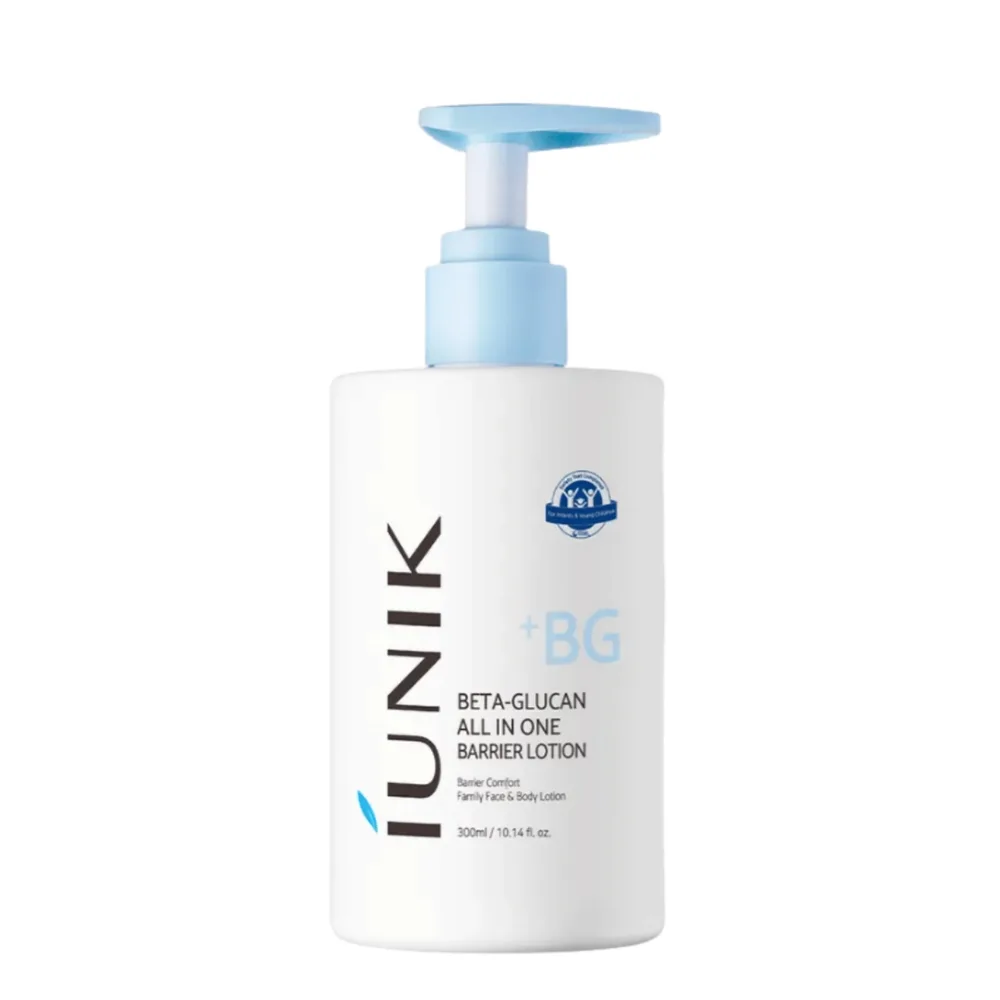 Лосьон iUnik Beta Glucan All In One Barrier для лица и тела 300 мл