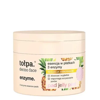 Пэды для лица Tolpa dermo face enzyme jelly peel эссенция с 3 ферментами, отшелушивание, 50 шт