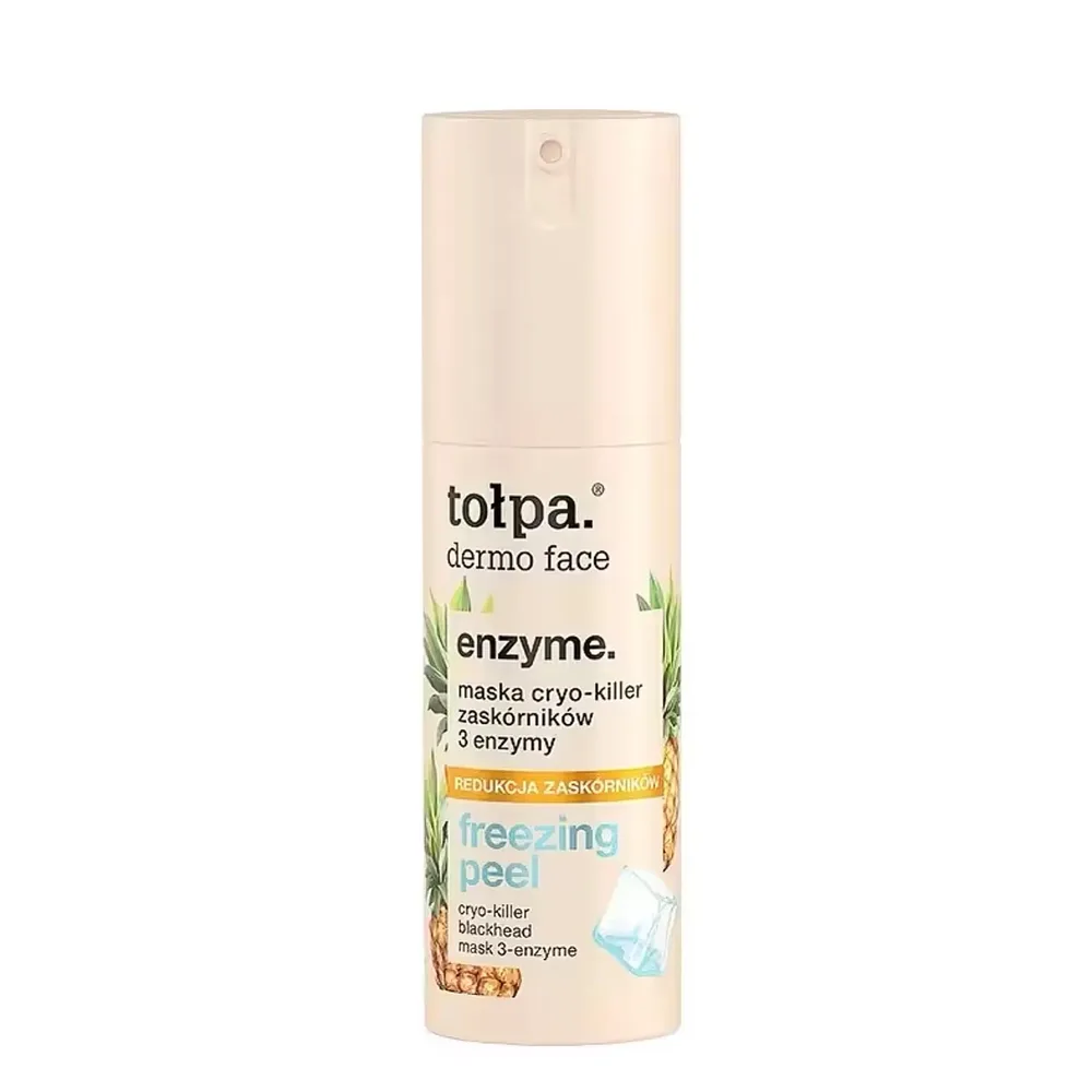 Маска для лица Tolpa Dermo Face Enzyme энзимная, против чёрных точек, охлаждающая, 50 мл
