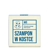 Шампунь твёрдый Cztery Szpaki Mis детский с первого дня жизни, для чувствительной кожи головы, без отдушки, 75 г — фото 1