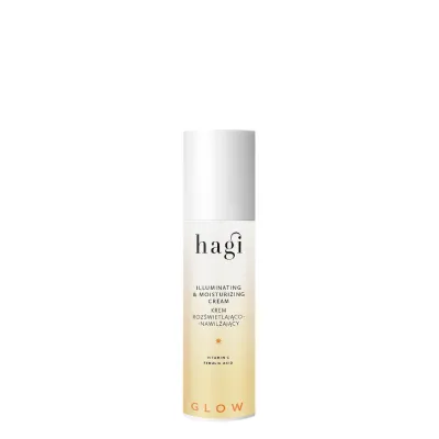 Крем для лица Hagi Glow дневной увлажняющий с эффектом сияния, для тусклой кожи, 50 мл