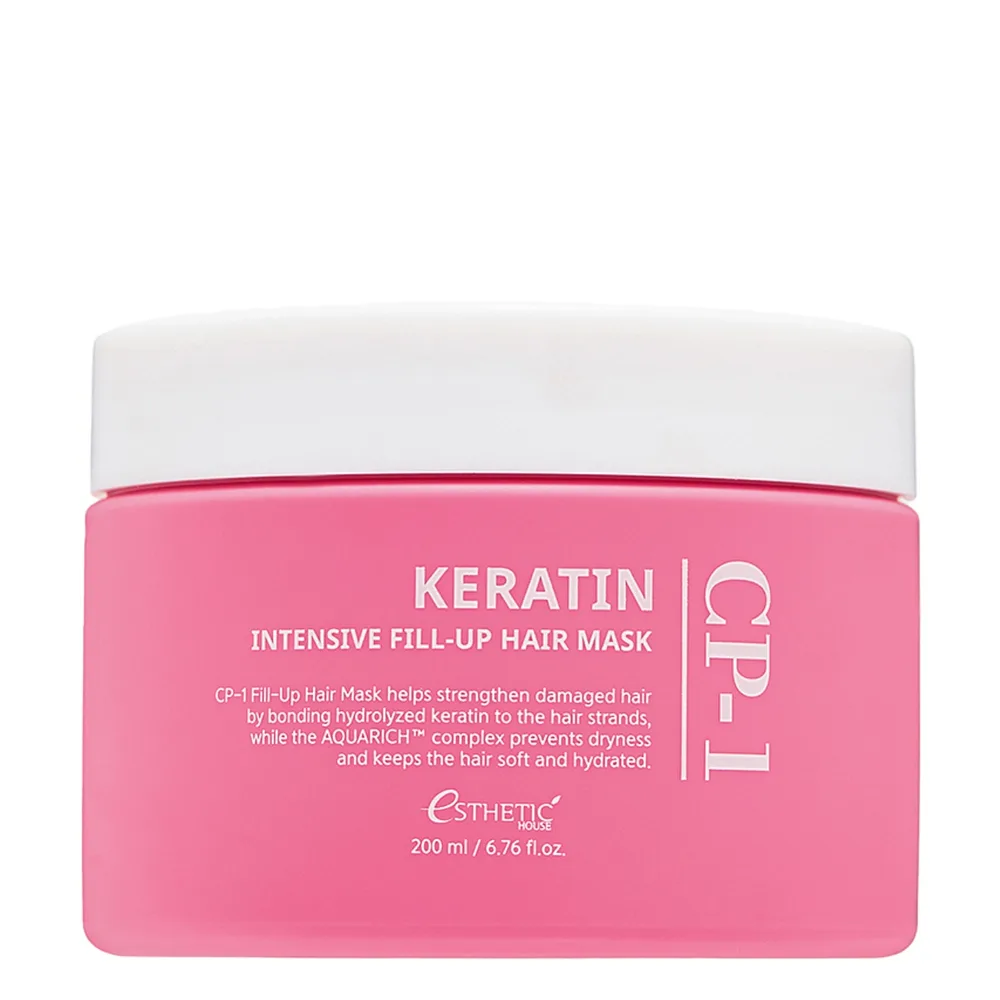 Маска для волос CP-1 Esthetic House Keratin Intensive Fill-up с кератином, для сухих волос, 200 мл