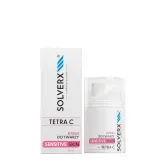 Крем для лица Solverx Sensitive Skin TETRA C для чувствительной кожи, от пигментации, выравнивание тона, 50 мл — фото 1