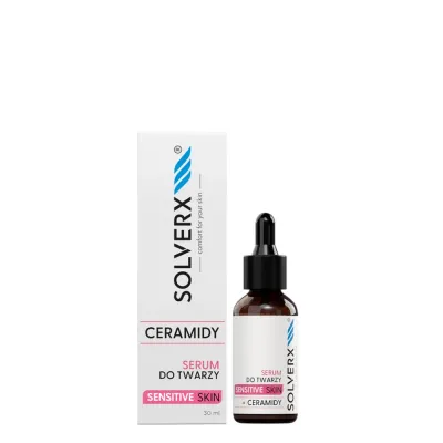 Сыворотка для лица Solverx Sensitive Skin с церамидами, восстановление барьера, для чувствительной кожи, 30 мл