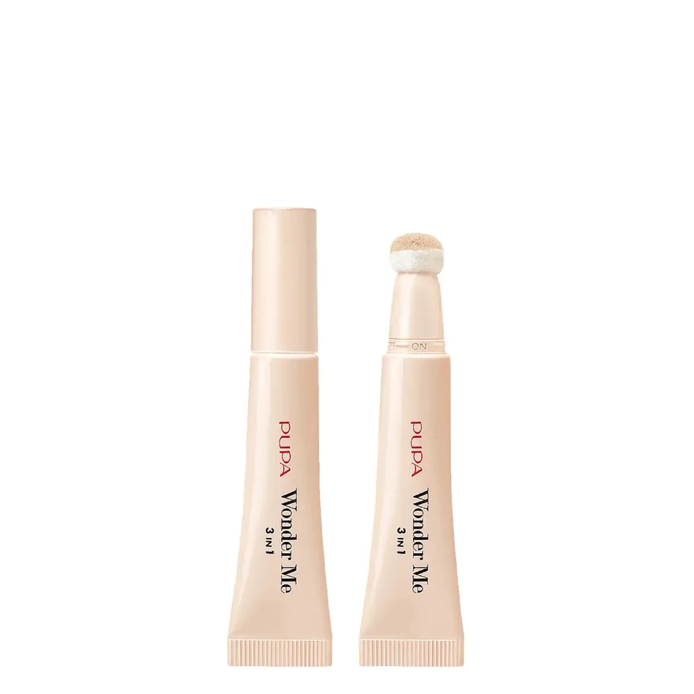 Консилер PUPA Milano Wonder Me 3-in-1 многофункциональный, натуральное покрытие, Fair Beige, 7,5 мл
