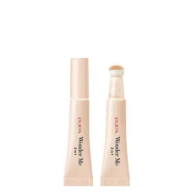 Консилер PUPA Milano Wonder Me 3-in-1 многофункциональный, тёплый подтон, Medium Warm Beige, 7,5 мл
