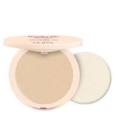 Тональный бальзам PUPA Milano Wonder Me Defender SPF 50 Balmy Effect Foundation лёгкий, высокая защита, оттенок Porcelain, 8,5 г