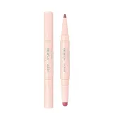 Карандаш-контур для губ и помада 2 в 1 PUPA Milano VAMP! Creamy Duo Vintage Rose приглушённый розовый, кремовый дуэт, 0,2 г + 0,8 г — фото 1