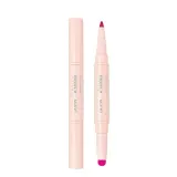 Карандаш-контур для губ и помада 2 в 1 PUPA Milano VAMP! Creamy Duo Flamingo Fuchsia яркая фуксия, насыщенный пигмент, 0,2 г + 0,8 г — фото 1