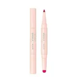Карандаш-контур для губ и помада 2 в 1 PUPA Milano VAMP! Creamy Duo Cherry Red вишнёво-красный, глубокий тон, 0,2 г + 0,8 г — фото 1