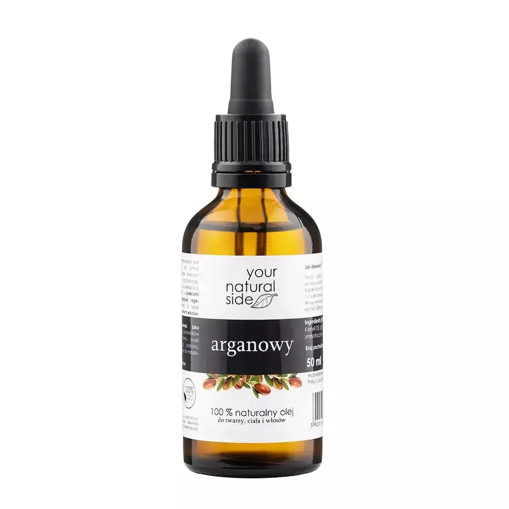 Масло для лица Your Natural Side арганы нерафинированное натуральное 100%, для лица тела и волос, 50 мл