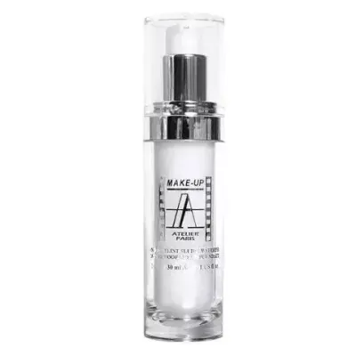 Тональный флюид Make-Up Atelier Paris FLWBLU Bright White водостойкий матовый, плотное покрытие, 30 мл