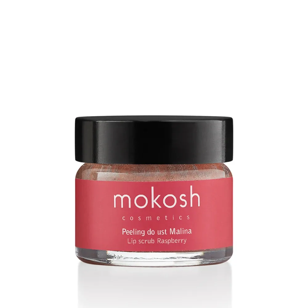 Скраб для губ Mokosh Peeling do ust Malina малиновый с ксилитолом 15 мл