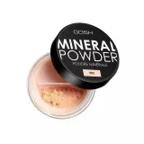 Пудра для лица Gosh Mineral Powder рассыпчатая минеральная, матовый финиш, оттенок 02 Ivory, 8 г — фото 1