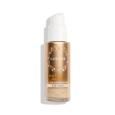 Тональный крем Lumene Natural Glow 0.5 Light SPF 20 сияющий, увлажняющий, 30 мл