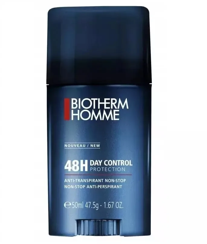 Дезодорант-антиперспирант Biotherm Day Control Homme стик, без спирта, защита 24 часа, 50 мл