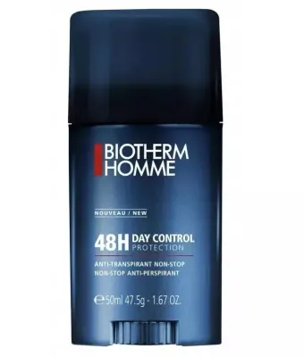 Дезодорант-антиперспирант Biotherm Day Control Homme стик, без спирта, защита 24 часа, 50 мл