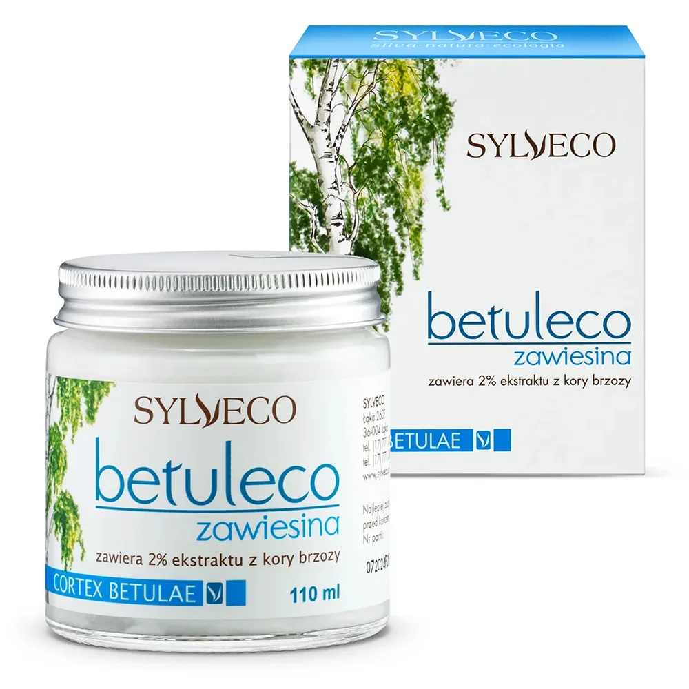 Суспензия для кожи головы и проблемной кожи Sylveco Betuleco с бетулином, 100 мл