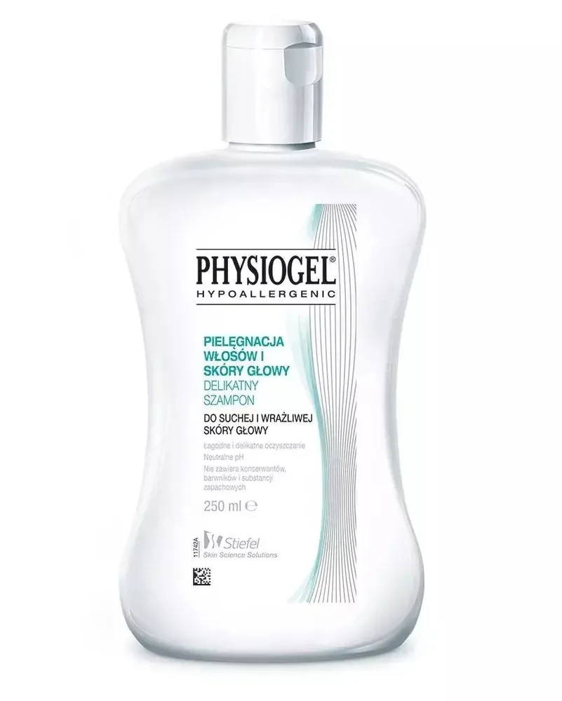 Шампунь для волос Physiogel деликатный для сухой и чувствительной кожи головы, 250 мл