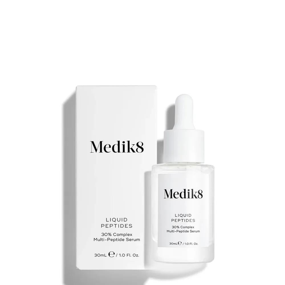 Сыворотка для лица Medik8 Liquid Peptides пептидная разглаживающая, антивозрастной уход, 30 мл
