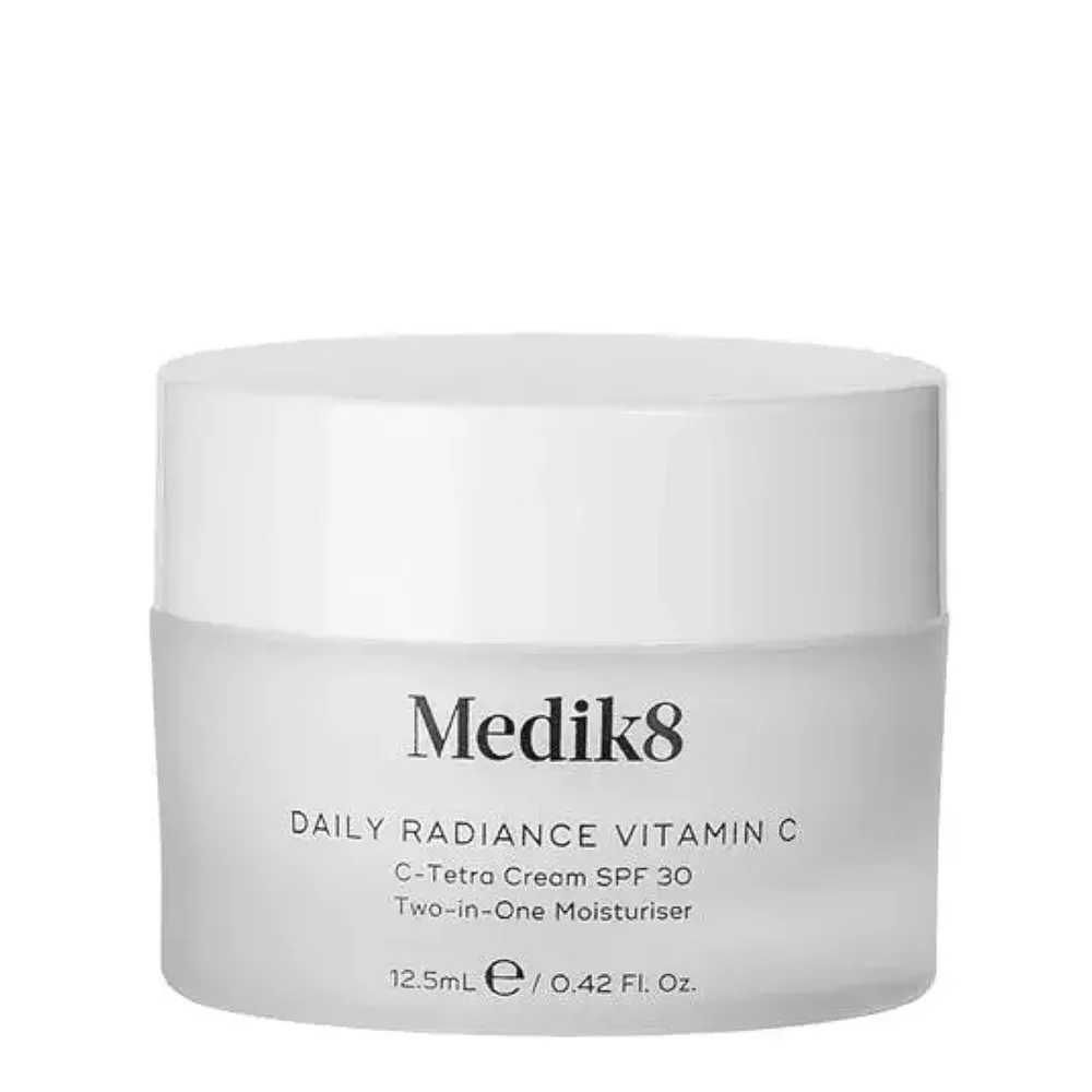 Крем для лица Medik8 Daily Radiance Vitamin C SPF30 Try Me Size увлажняющий, с витамином C и солнцезащитой, 12,5 мл