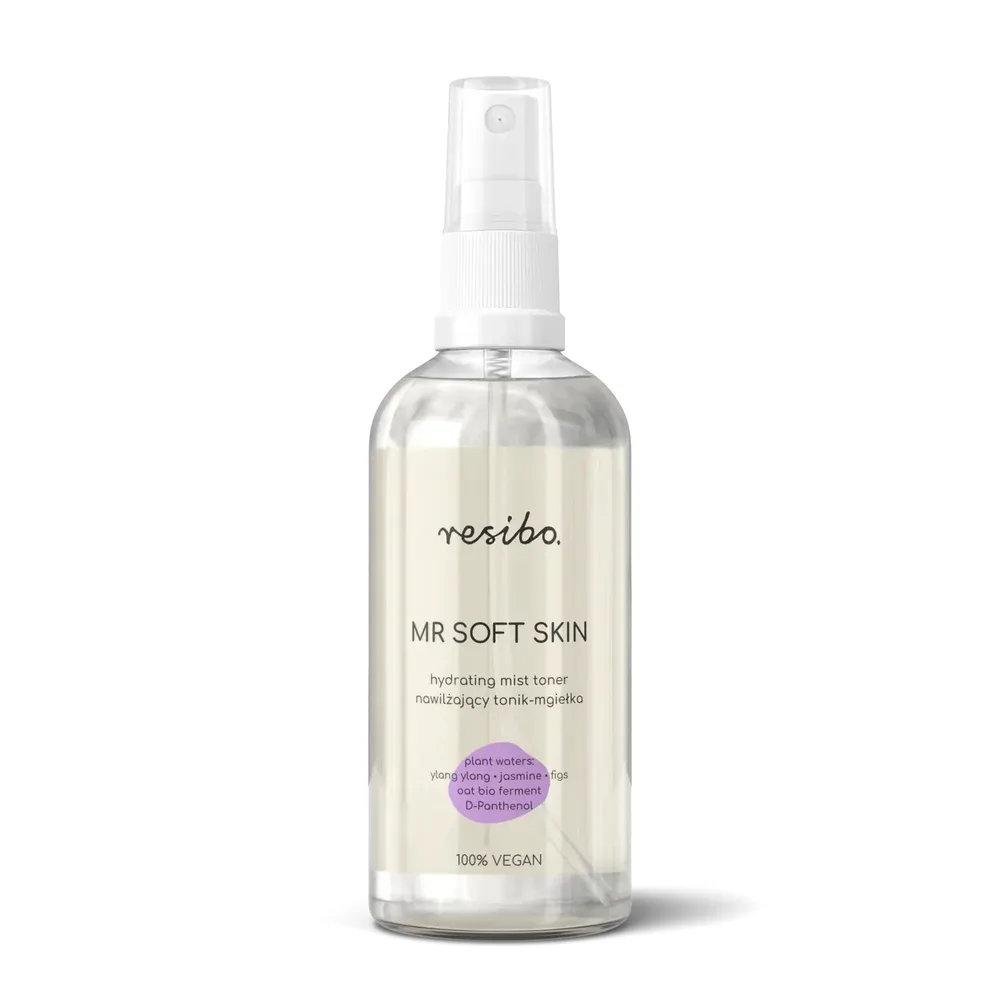 Тоник-мист Resibo Mr Soft Skin увлажняющий с цветочными водами, 100 мл