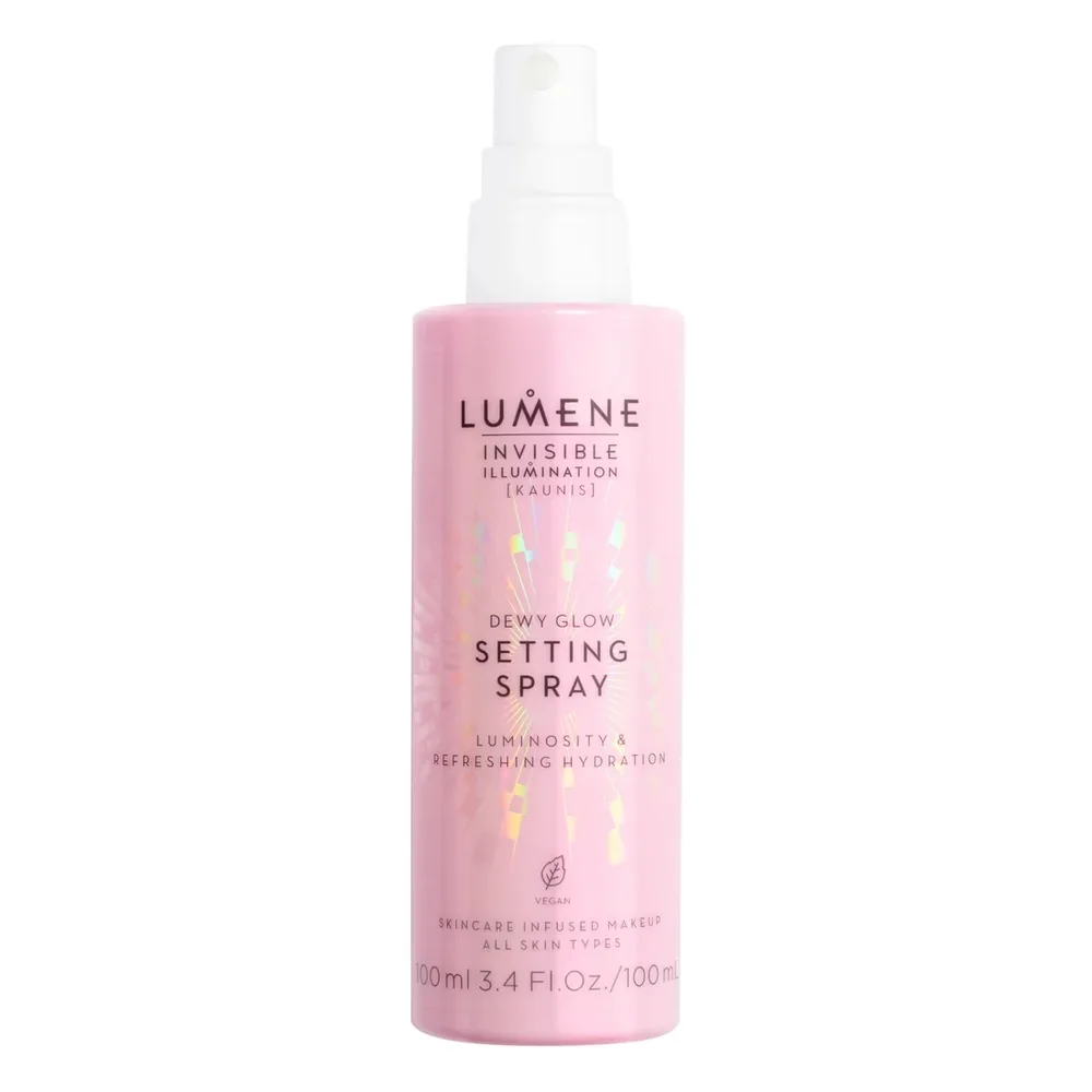 Спрей-фиксатор макияжа Lumene Invisible Illumination Dewy Glow увлажняющий, сияющий финиш, 100 мл