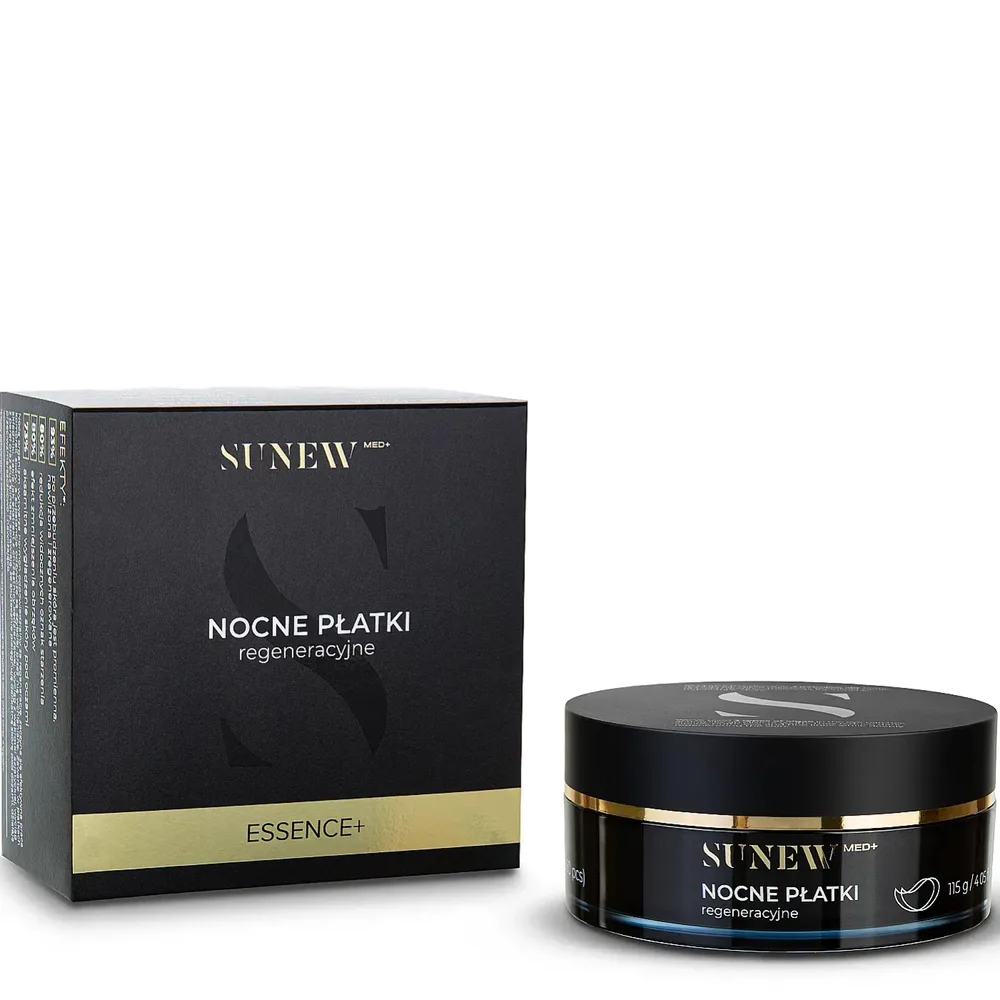 Патчи под глаза SunewMed+ ESSENCE+ ночные регенерирующие гидрогелевые, с экстрактом жемчуга и центеллой, 60 шт