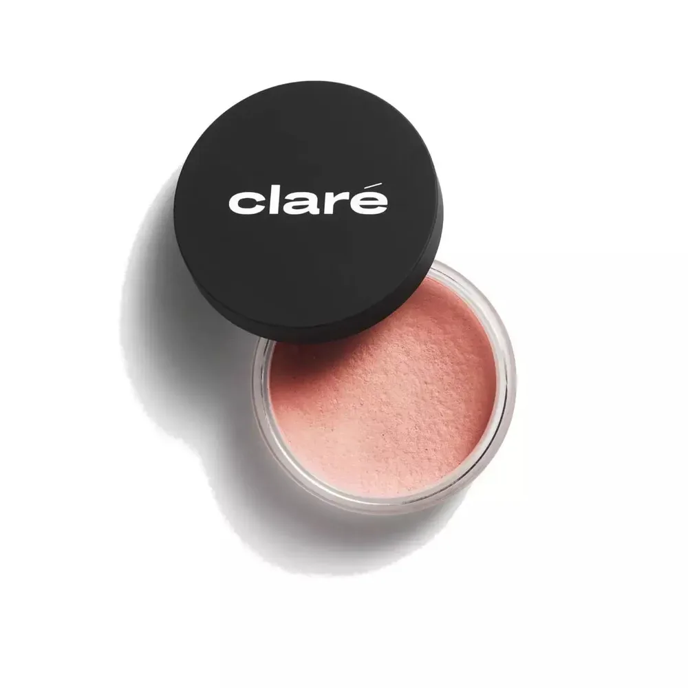 Румяна для щёк Clare TANGERINE 718 абрикосовые пастельные матово-сатиновые, 3 г