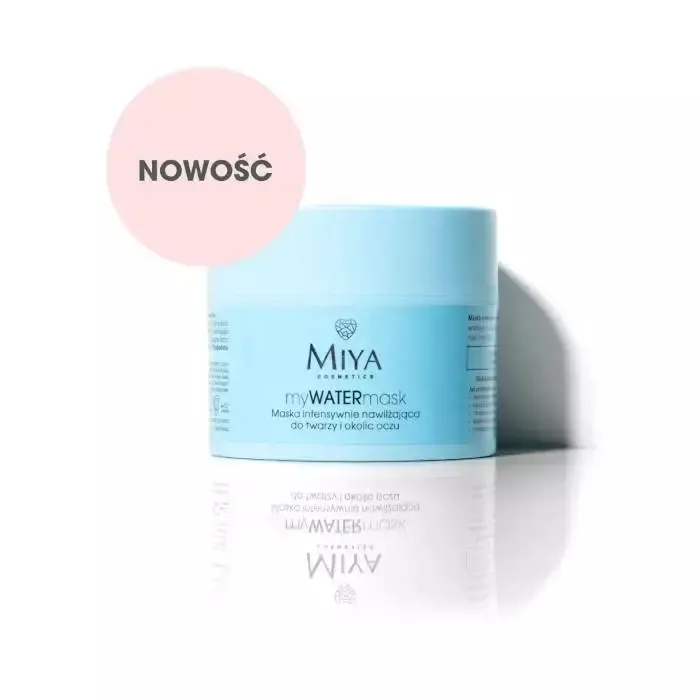 Маска для лица Miya myWATERmask интенсивно увлажняющая, для сухой кожи и области глаз, 50 г
