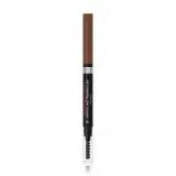 Карандаш для бровей L'Oreal Paris Infaillible Brows 24H Filling Triangular автоматический, треугольный грифель и щёточка, оттенок Light Brunette, 1 мл — фото 1