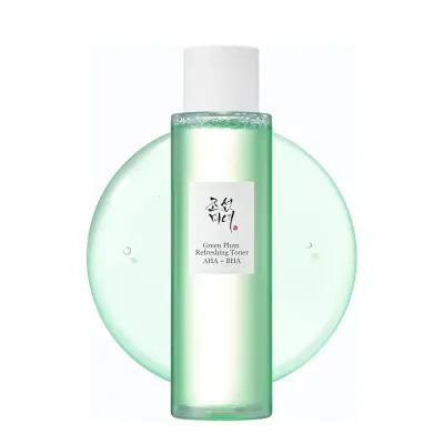 Тоник для лица Beauty of Joseon Green Plum Refreshing отшелушивающий, с кислотами AHA и BHA, 150 мл