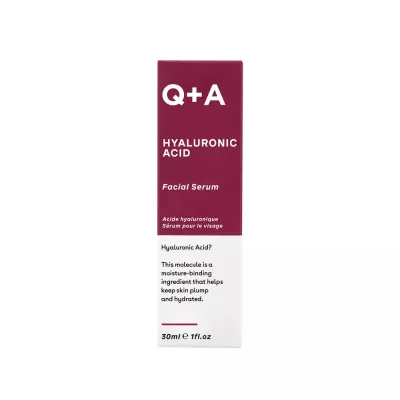 Сыворотка для лица Q+A Hyaluronic Acid Facial Serum с гиалуроновой кислотой, увлажняющая, 30 мл
