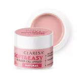 Гель строительный для ногтей Claresa Soft&Easy Builder Gel NATURAL камуфлирующий нюдовый, самовыравнивающийся, 45 г — фото 1