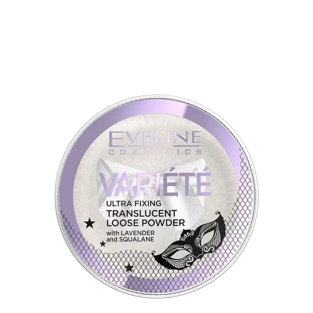 Пудра для лица Eveline Cosmetics Variete транспарентная рассыпчатая, матирующий финиш, 5 г