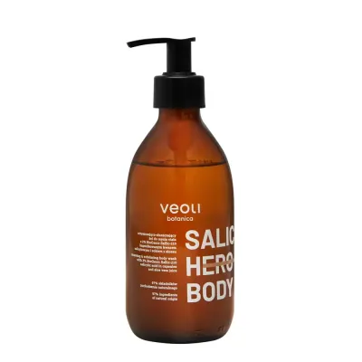 Гель для душа Veoli Botanica Salic Hero Body с салициловой кислотой отшелушивающий 280 мл