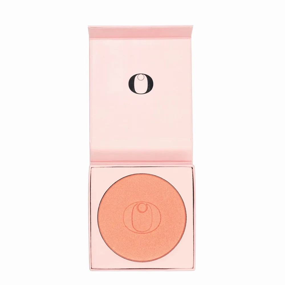 Румяна для лица Apollca прессованные PEACH IS MY HAPPINESS персиковые, сатиновое сияние, 7 г