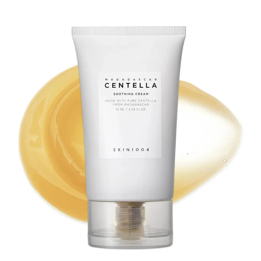 Крем для лица SKIN1004 Madagascar Centella Soothing Cream успокаивающий с центеллой и церамидами, 75 мл